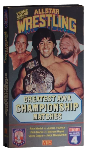 AWA All-Star Wrestling VHS cover