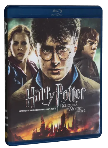 Harry Potter and the Deathly Hallows: Part 2 Blu-ray cover