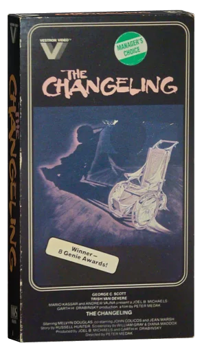 The Changeling VHS, Vestron Video