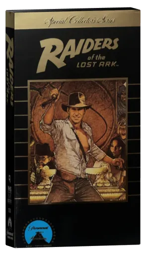 Raiders of the Lost Ark VHS, Paramount Home Video
